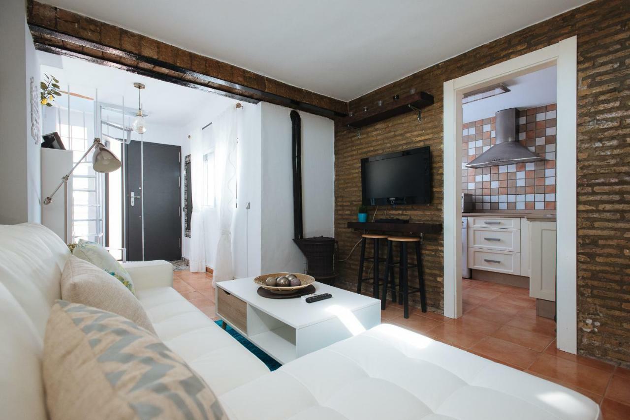 塞维利亚Cozy Attic With Terrace- 1Bd 1Bth- San Vicente公寓 外观 照片