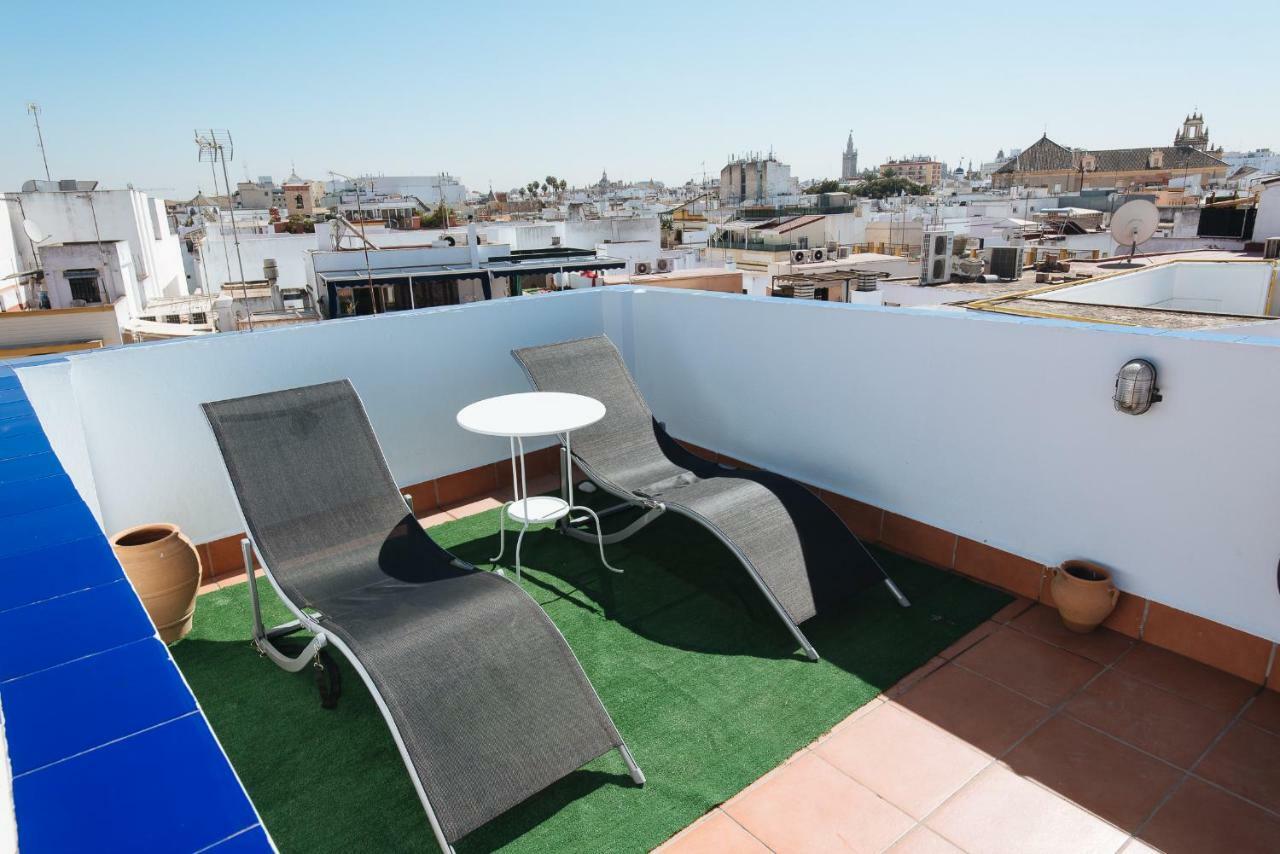 塞维利亚Cozy Attic With Terrace- 1Bd 1Bth- San Vicente公寓 外观 照片