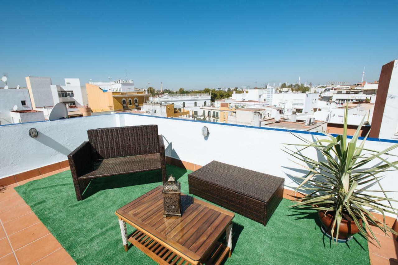 塞维利亚Cozy Attic With Terrace- 1Bd 1Bth- San Vicente公寓 外观 照片