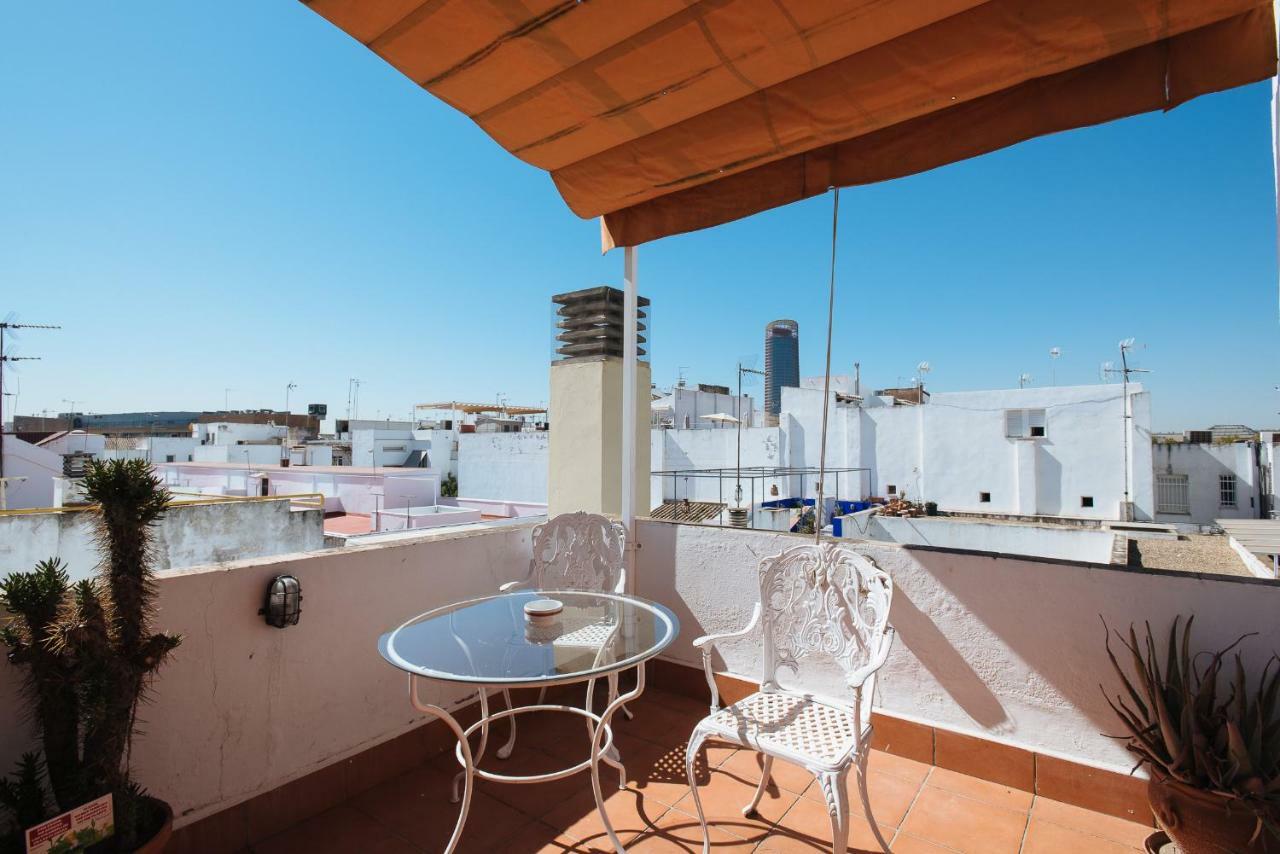 塞维利亚Cozy Attic With Terrace- 1Bd 1Bth- San Vicente公寓 外观 照片